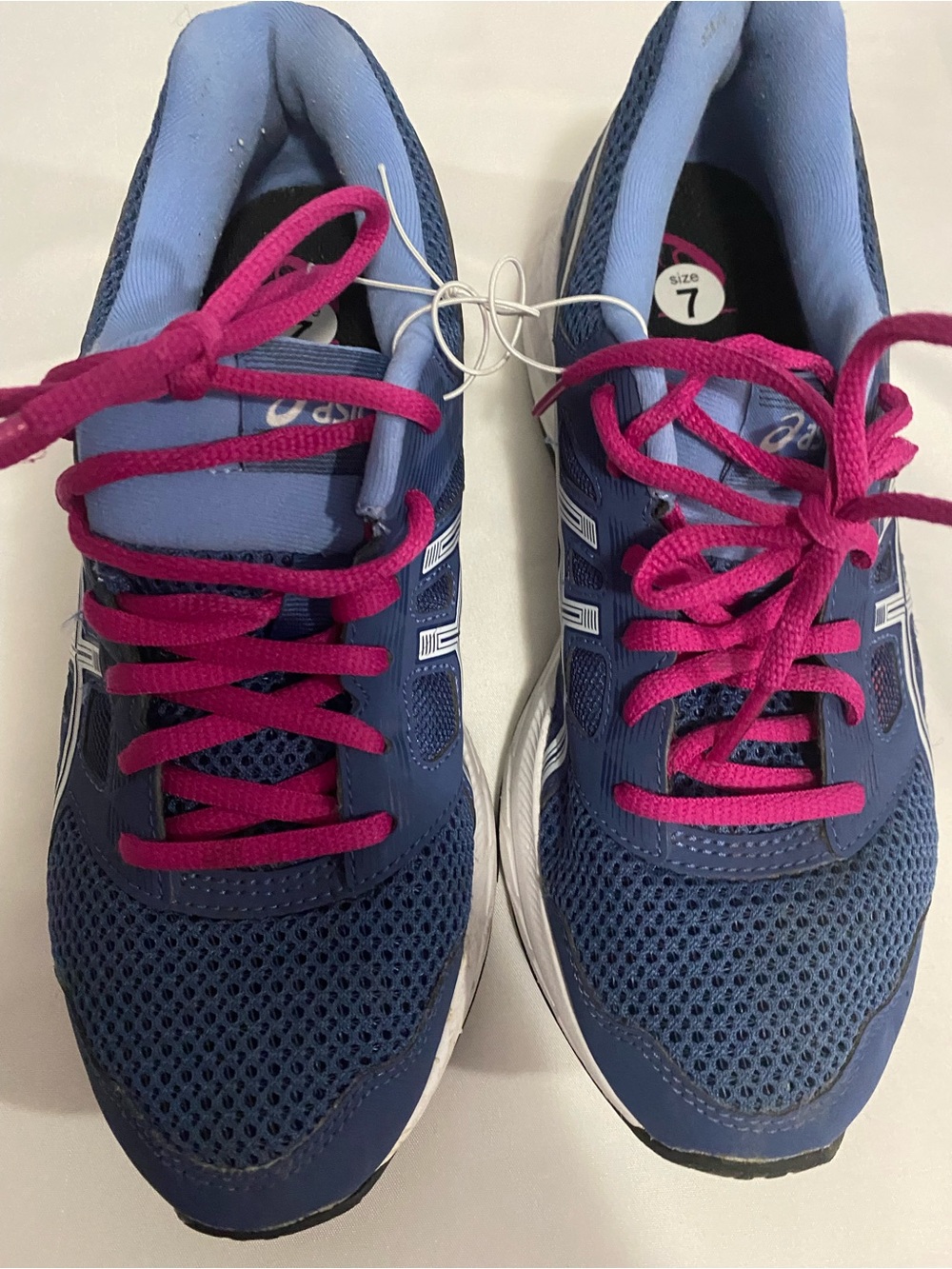 Women’s ASICS Comfort Blue Sneakers Size 7 Like New